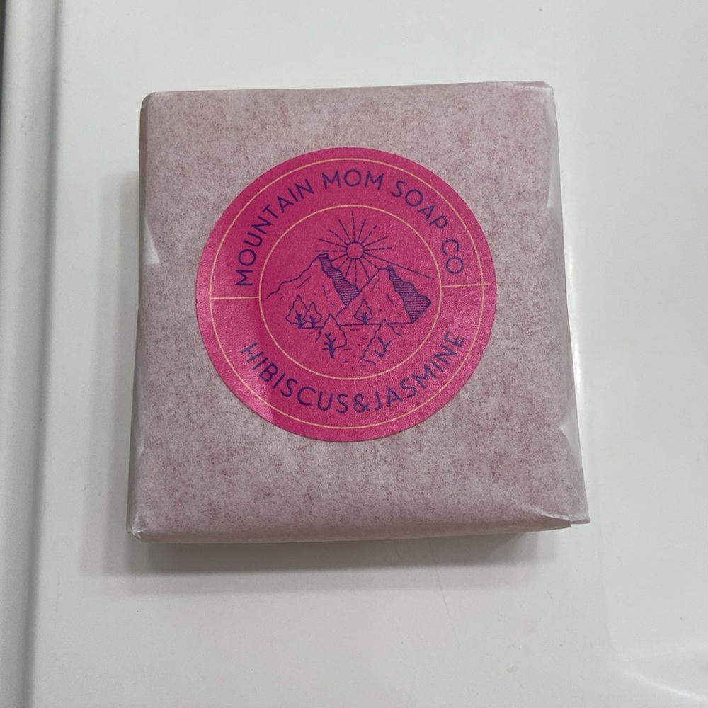 Handmade Mango Shampo bar & Conditioner bar Hibiscus&Jasmine bar soap set of 3 - Picture 6 of 7